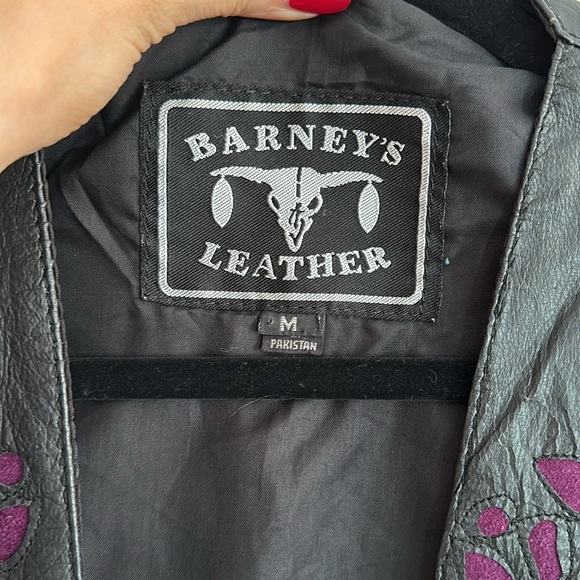 Vintage Leather Rose Corset Vest - Picture 10 of 12